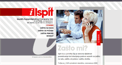 Desktop Screenshot of ispit.hr